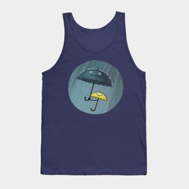 Umbrella Umbrella Tank Top by pavstudio